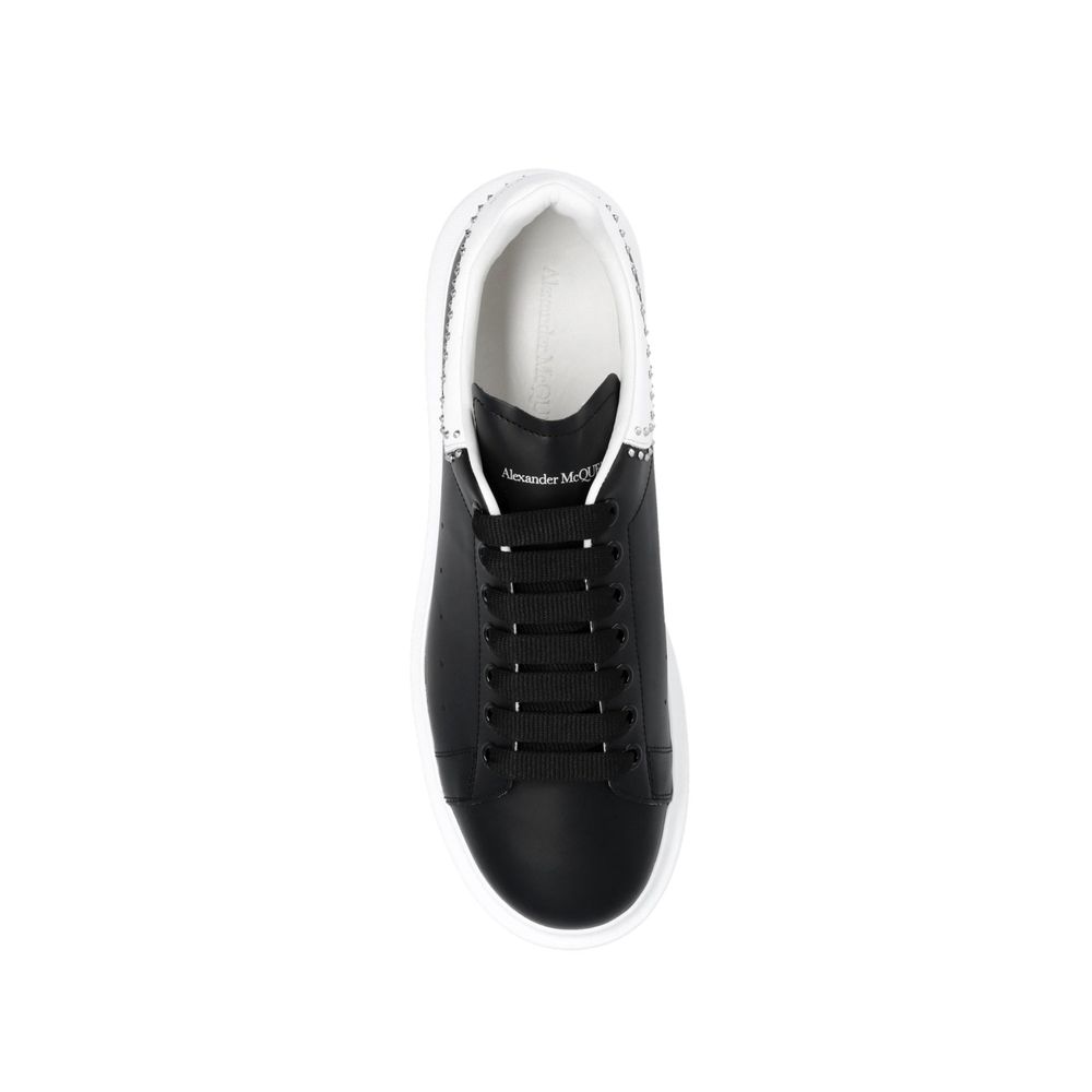 Alexander McQueen Black Calfskin Chunky Sneakers