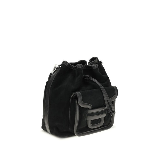 Pierre Hardy Black Calf Leather Bos Taurus Backet Bag