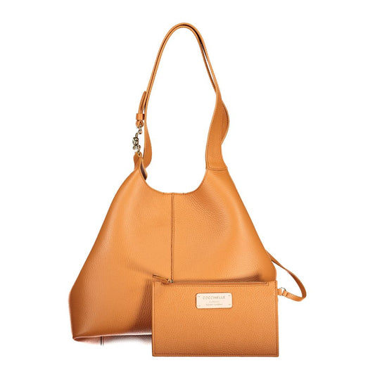 Coccinelle Arancione Leather Women Handbag