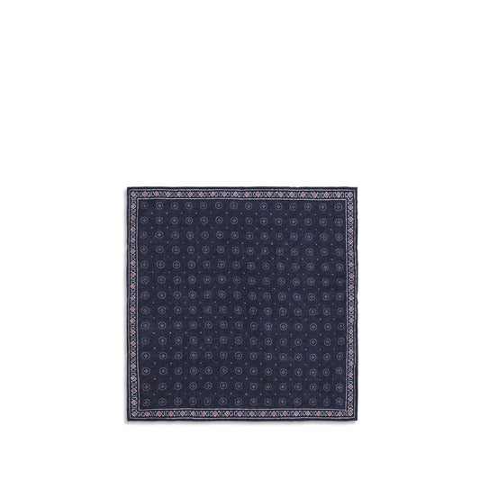 Brunello Cucinelli Blue Silk Handbag