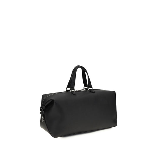 Fendi Black Calf Leather Bos Taurus Luggage And Travel