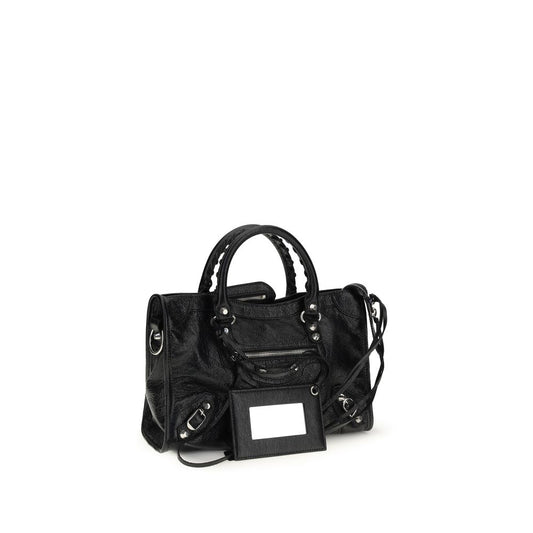 Balenciaga Black Lamb Ovis Aries Aries Handbag