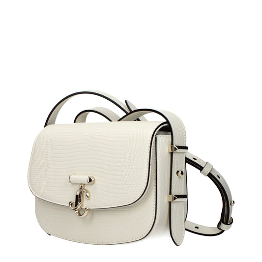 Jimmy Choo Blue Leather Shoulder Bag