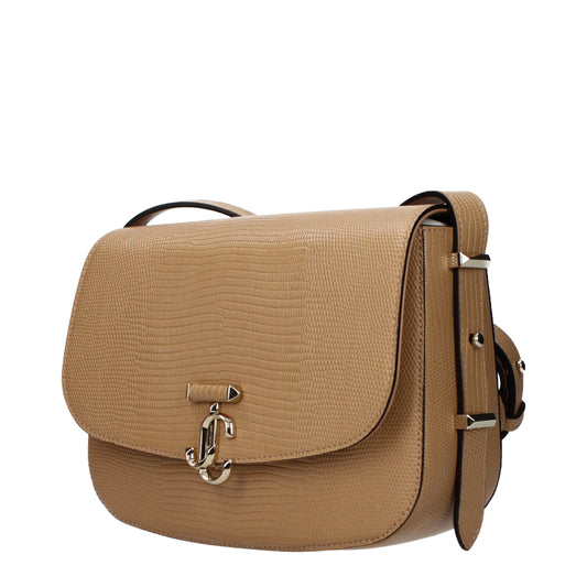 Jimmy Choo Brown Leather Crossbody Bag