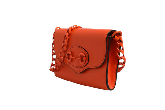 Gucci Horsebit 1955 Enamel Mini Shoulder Bag