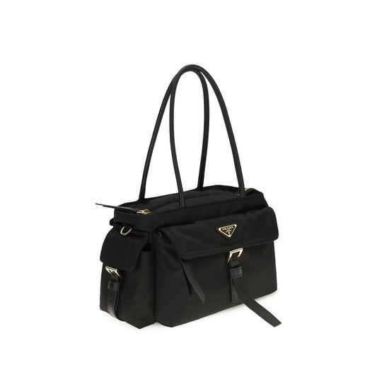 Prada Black Polyamide Shoulder Bag