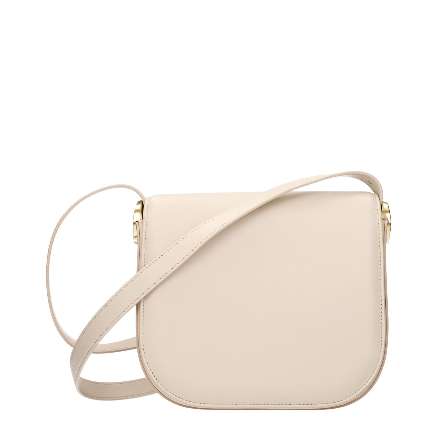 Jil Sander Beige Leather Crossbody Bag