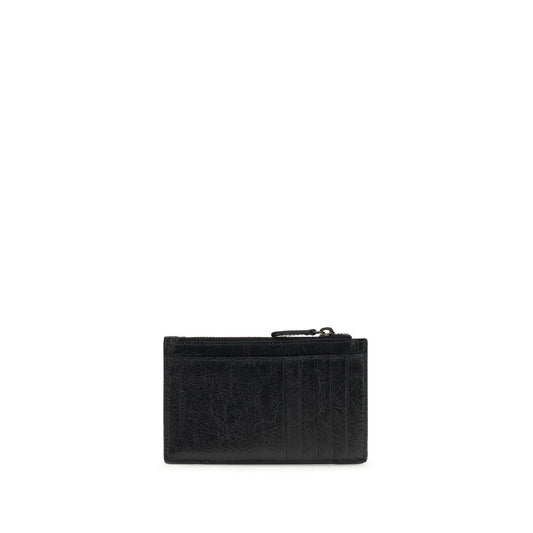 Balenciaga Black Lamb Ovis Aries Wallet