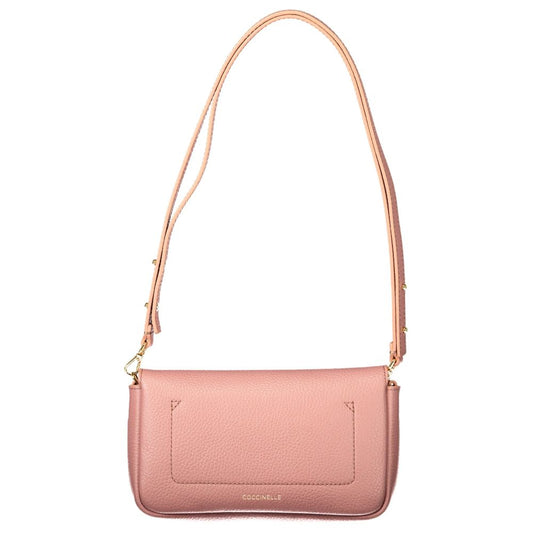 Coccinelle Pink Leather Handbag