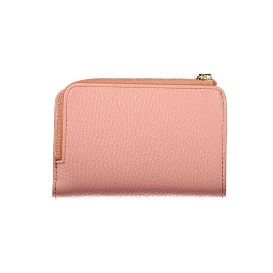 Coccinelle Pink Leather Womens Wallet