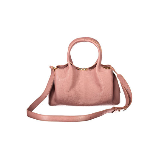 Coccinelle Pink Leather Handbag