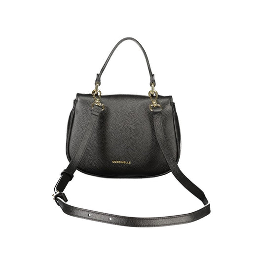 Coccinelle Black Leather Handbag
