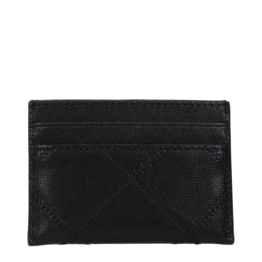 Tory Burch Black Leather Cardholder