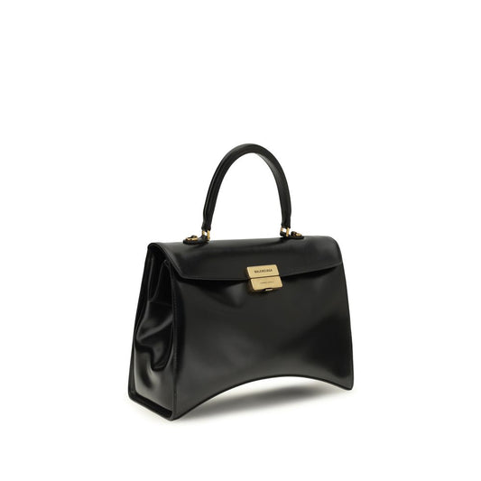 Balenciaga Black Calf Leather Bos Taurus Shoulder Bag