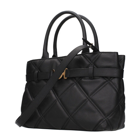 Versace Black Leather Handbag
