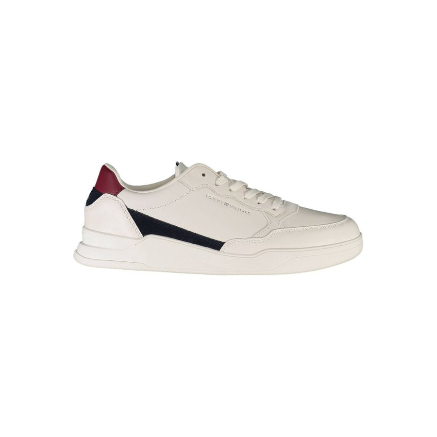Tommy Hilfiger White Polyester Sneaker