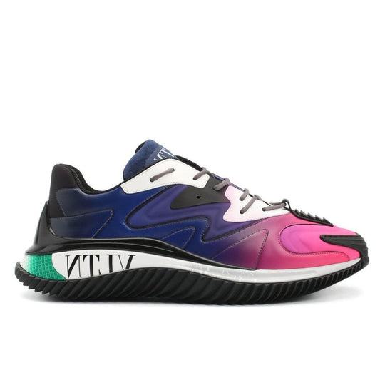 Valentino Garavani Black Calfskin Athletic Sneakers