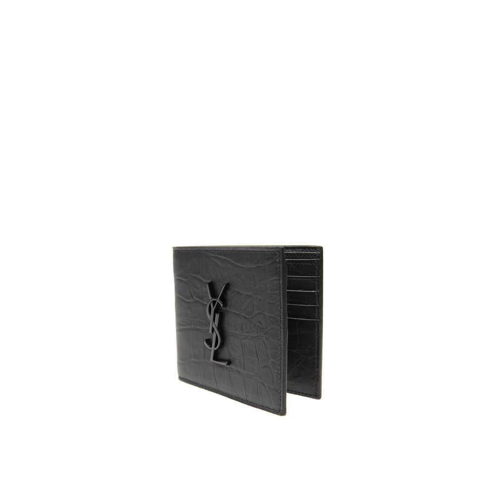 Saint Laurent Cassandre Leather Wallet