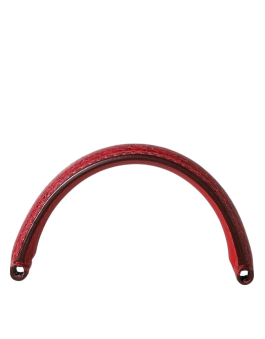 Dolce & Gabbana Red Small Ayers Leather Bag Handle Women Shoulder Strap