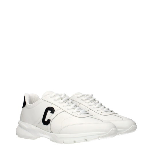Celine Blue Leather Athletic Sneakers