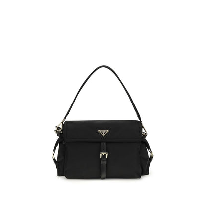 Prada Black Recycled Polyamide Shoulder Bag