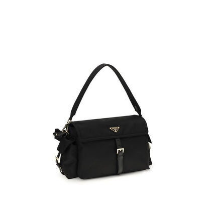 Prada Black Recycled Polyamide Shoulder Bag