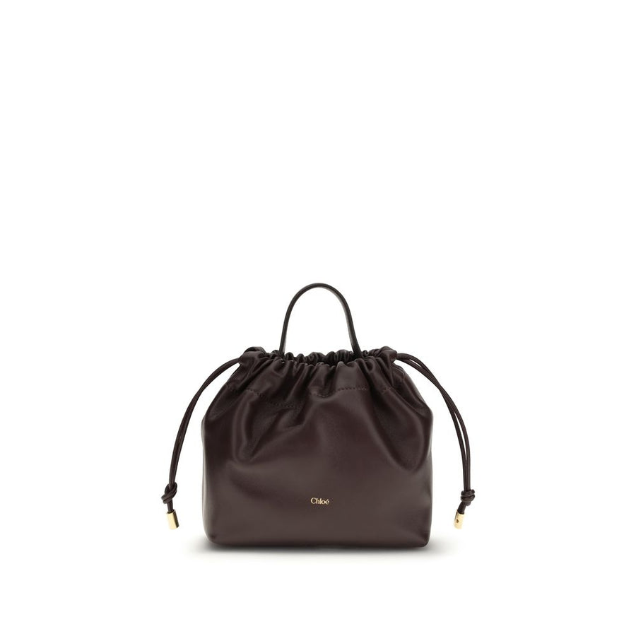 Chloé Black Calf Leather Bos Taurus Shoulder Bag