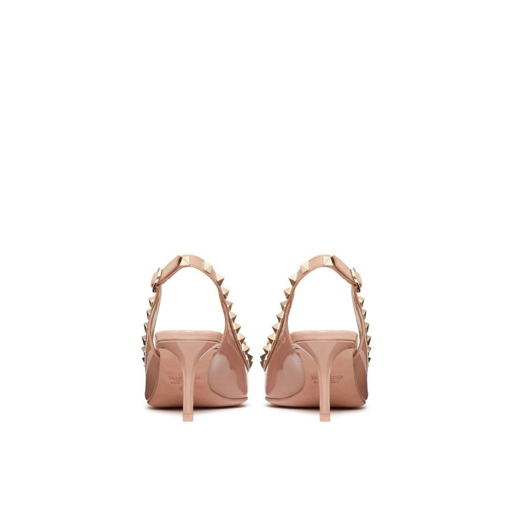 Valentino Garavani Beige Calfskin Pumps