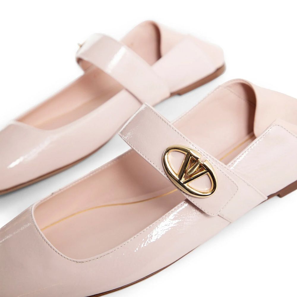 Valentino Garavani Multicolor Lamb Leather Ballet Flats