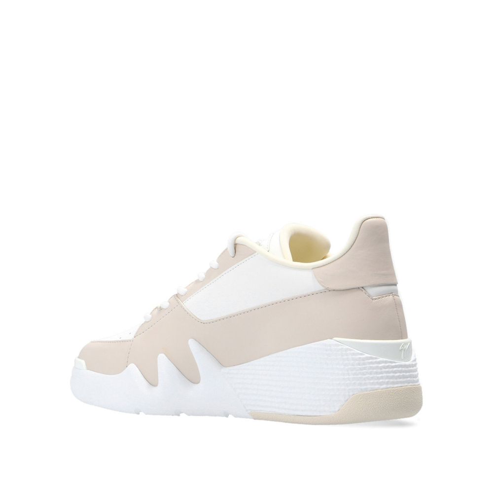 Giuseppe Zanotti White Calfskin Sneakers