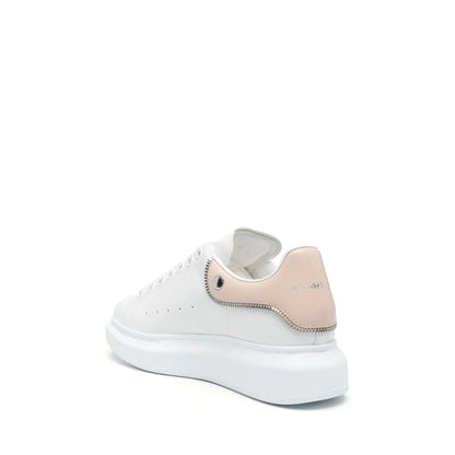 Alexander McQueen White Calfskin Chunky Sneakers