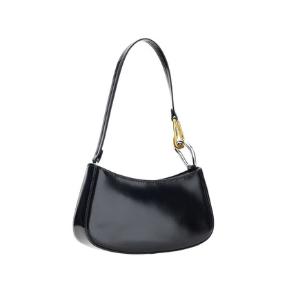 Staud Black Calf Leather Bos Taurus Shoulder Bag