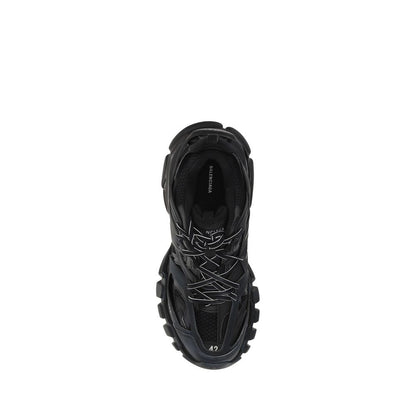 Balenciaga Black Polyester Sneakers