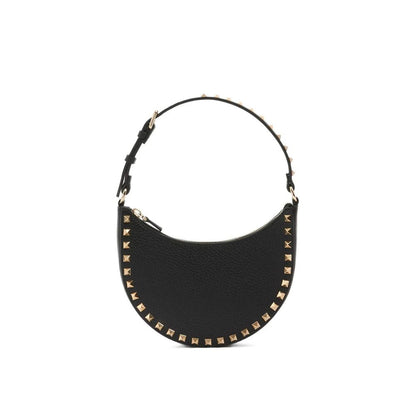 Valentino Garavani Black Calfskin Shoulder Bag