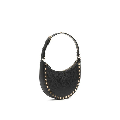 Valentino Garavani Black Calfskin Shoulder Bag