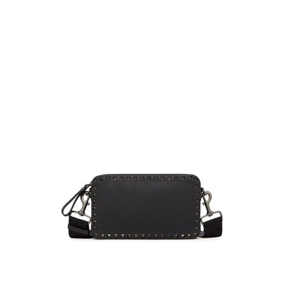 Valentino Garavani Black Calfskin Shoulder Bag