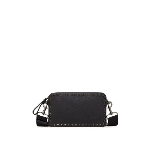 Valentino Garavani Black Calfskin Shoulder Bag
