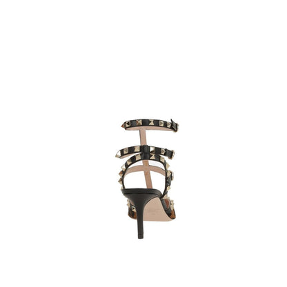 Valentino Garavani Black Calfskin High Heel Pumps