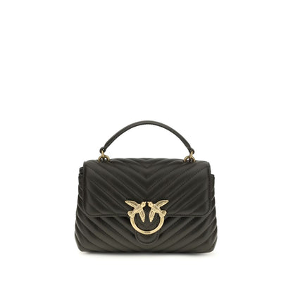 PINKO Bicolor Calf Leather Bos Taurus Handbag