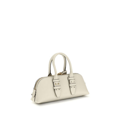 PINKO Beige Calf Leather Bos Taurus Handbag