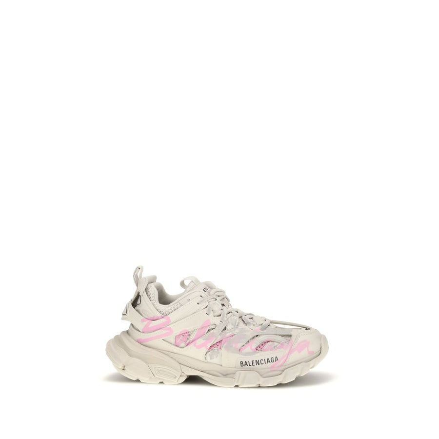 Balenciaga Beige Polyethylene Athletic Sneakers