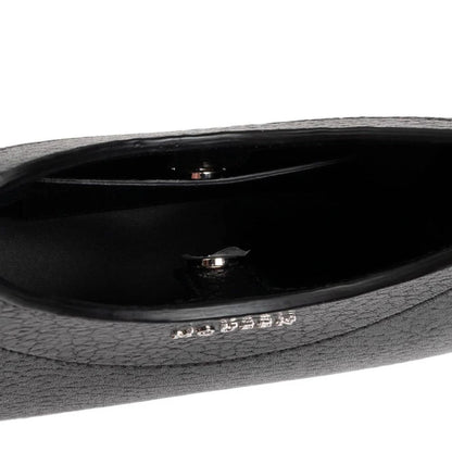 Alexander McQueen Black Lamb Leather Crossbody Bag