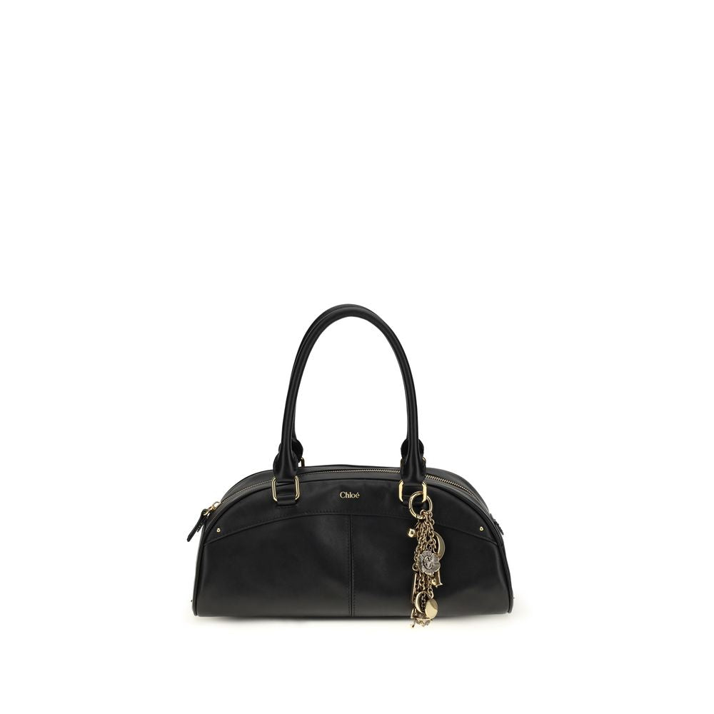 Chloé Black Calf Leather Bos Taurus Handbag