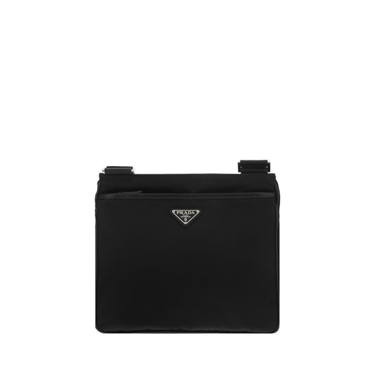 Prada Black Recycled Polyamide Shoulder Bag