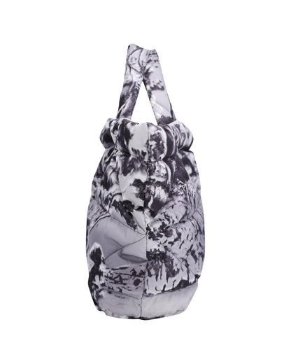 Prada Gray Nylon Tote Bag