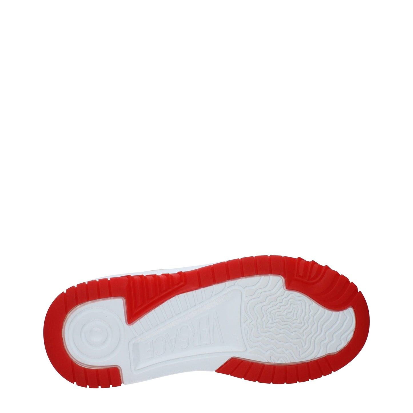 Versace Blue Leather Athletic Sneakers