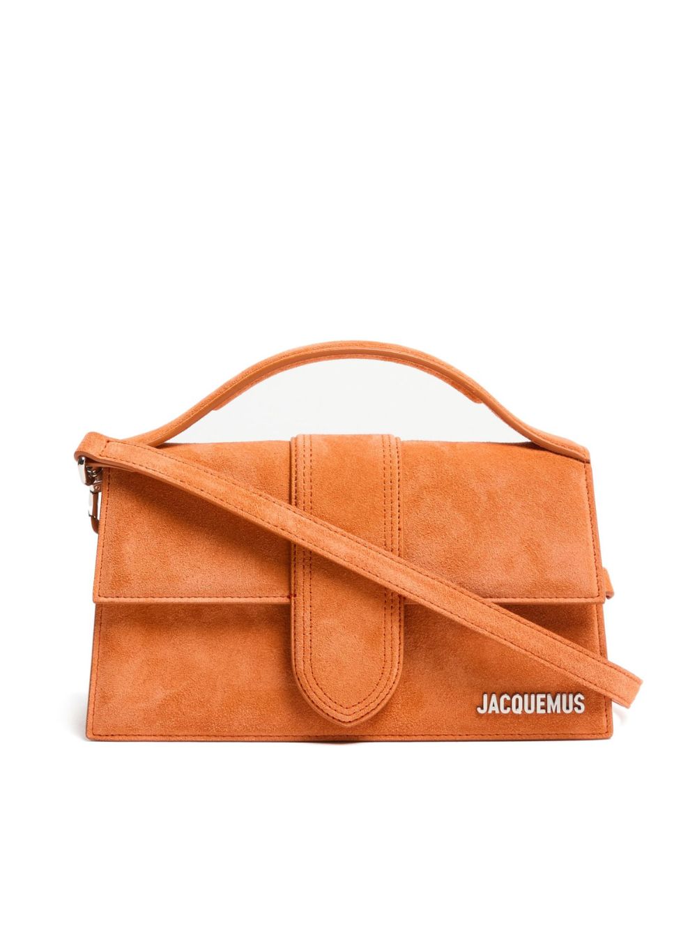 Jacquemus Terracotta Leather Le Grand Bambino Handbag