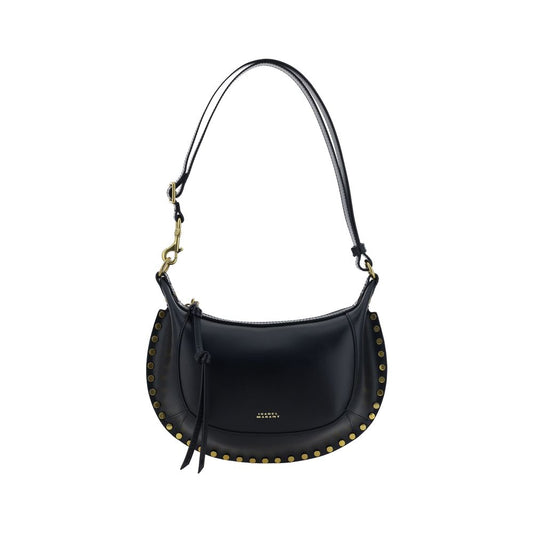 Isabel Marant Black Calf Leather Bos Taurus Shoulder Bag