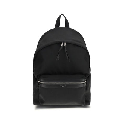 Saint Laurent Black Fabric Backpack