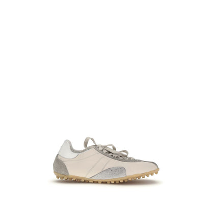 Maison Margiela Beige Goatskin Athletic Sneakers